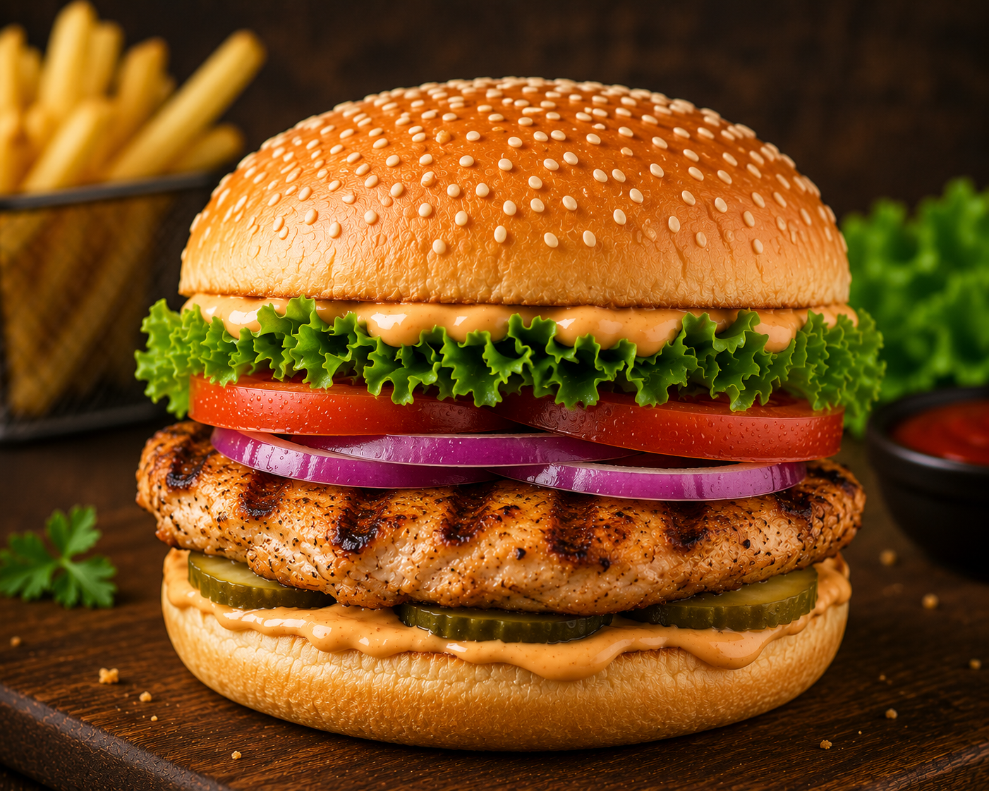 Grill Chicken Burger