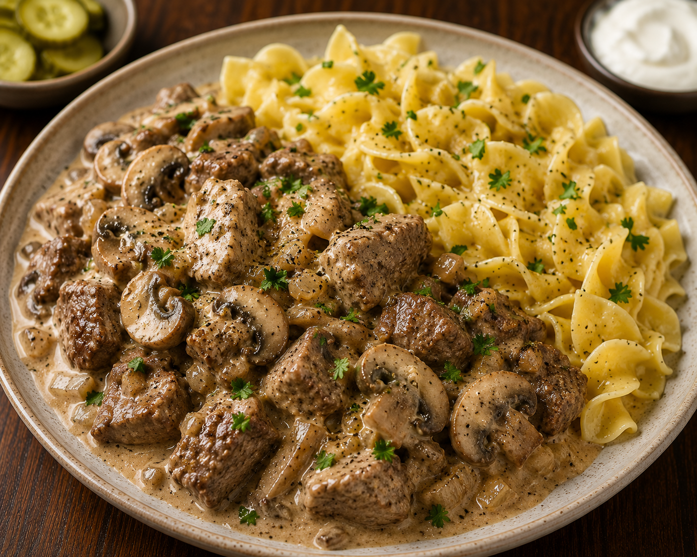 Stroganoff Non Veg