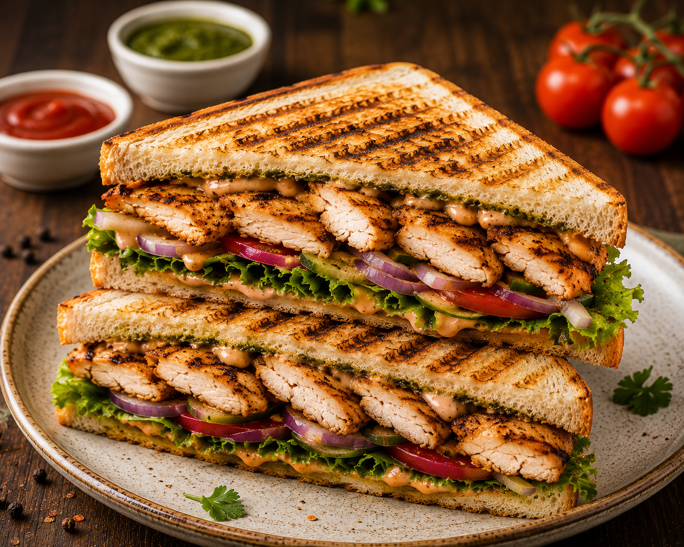 Grill Chicken Sandwich